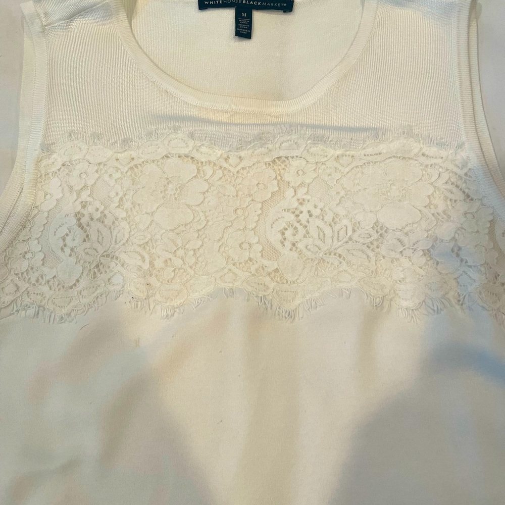 White House Black Market sleeveless top